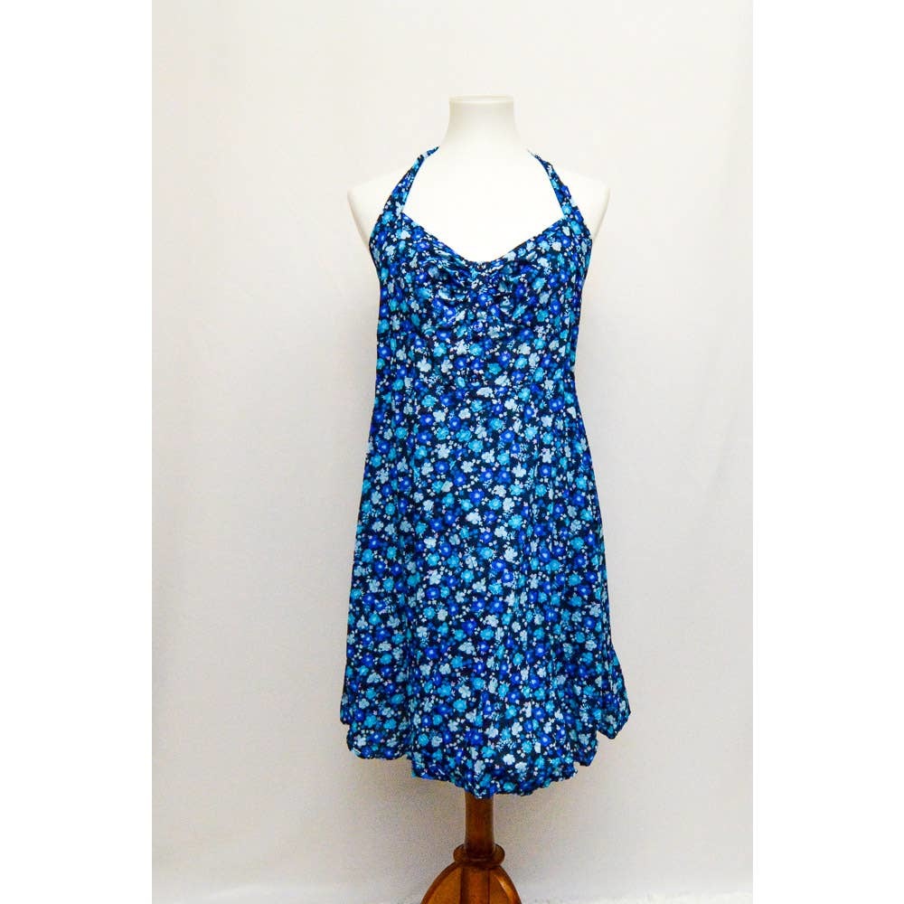 Cupshe womens dress blue M